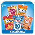 Classic Mix Snack Variety Pack, Bugles Original and Nacho Cheese, Gardetto's Original Recipe, Chex Mix Traditional and Cheddar, 20 Ct, 28 oz - size: 28 Ounce (Pack of 1)