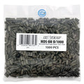 HI-SEAS Mini Double Barrel Copper Sleeves, 1.0 mm ID, 2.15 mm OD, 7.0 mm Length, Black, 1000 pc - style: 1.0. Mm Id/1000 Pc