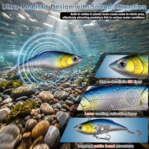 Fishing Lures - Fishing Kit Included 193Pcs Fishing Accessories and Tackle Box, Frogs, Minnows, Soft Baits, Hooks & Weights Accessories Gear Gift for Men Freshwater Bass Trout - size: 193Pcs-Orange