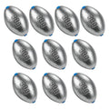 Alwonder Egg Sinkers Fishing Weights 3/16-10oz, Oval Lead Fishing Weights Sinkers Bass Fishing Casting Egg Sinker Saltwater Freshwater Tackle - size: 1-1/2oz - 10pcs