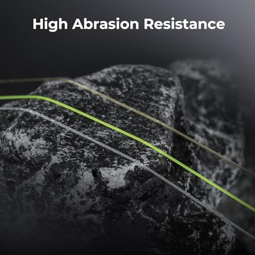 KastKing TriPolymer Crappie Advanced Monofilament Fishing Line, Higher Strength, Super Smooth, Low Light Refraction, Tri-Extrusion Advanced Mono Fishing line, Highly Abrasion Resistant - color: SUNRISE YELLOW, size: 4LB-0.0059in-300Yds