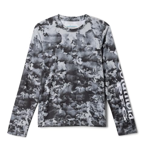 Columbia Super Terminal Tackle Long Sleeve - color: Cool Grey Seamoss, size: X-Small