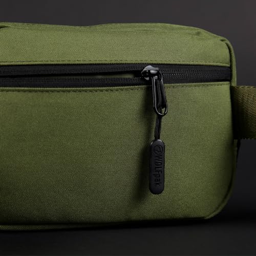 WOLFpak Crossbody Pack | Universal Fannypack for Adults & Kids | - color: Athletic Green