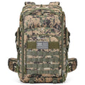 Maelstrom Tactical Backpack for Men, Water Resistant 40L Military Bag | Molle System, 900d Polyester, Laptop Pocket, Load Compression, Tripod Straps, For Hunting, Travel, Hiking,Gym, Camping - color: D.camouflage Green