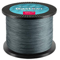 Calamus Bastion Braided Fishing Line -Abrasion Resisting Braided Lines – Thin Diameter Superline – Zero Stretch – 4 Strand MultiTuf Fiber Braid Line - color: X4-Gray, size: 6 LB - 150 Yds