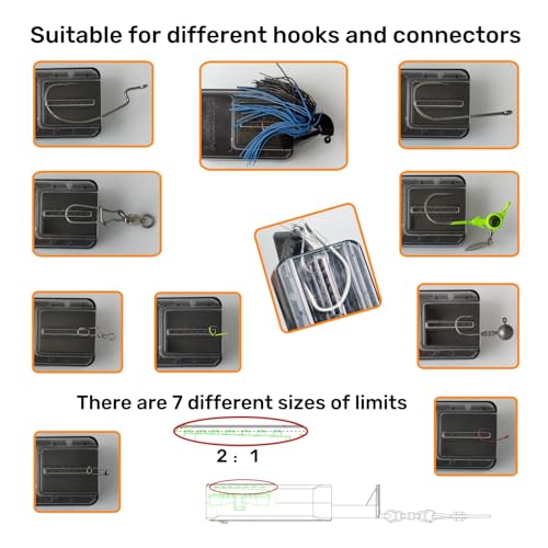 Fishing Knot Tying Tool-3pcs/pack-Tie Fishing Knots Safely and Easily-Protect from Fish Hook-Fun Gadget for Anglers-Fishing Accessory for Beginner-Storage Fish Hook Safely