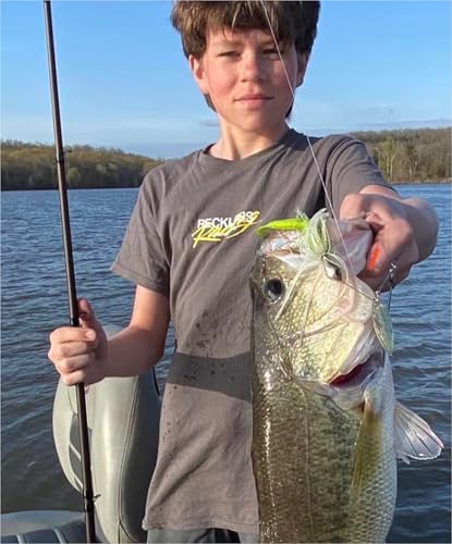 Luck E Strike Jimmy Houston Legends Spinner Bait with Willow Blades - color: Chartreuse / White, size: 1/2 OZ