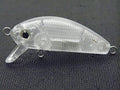 Blank Unpainted Minnow Crankbait Topwater Lipless Jerkbait Fishing Lures - color: UPC544