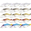 Goture Soft Shrimp Lures Fishing Saltwater Luminous Shrimp Bait Set Fishing Lures with Sharp Hooks for Freshwater Saltwater Trout Bass Salmon Crappie Walleye Pike Perch - color: 3.54in/0.21oz 15Piece