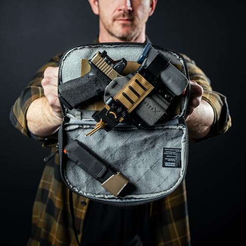 Eberlestock Fade Flex - Concealed Carry Waist Bag - Tactical Men's Fanny Pack with Adjustable Waist Belt - 10” W x 6”H x 3” D - Olive - color: Olive, size: Standard