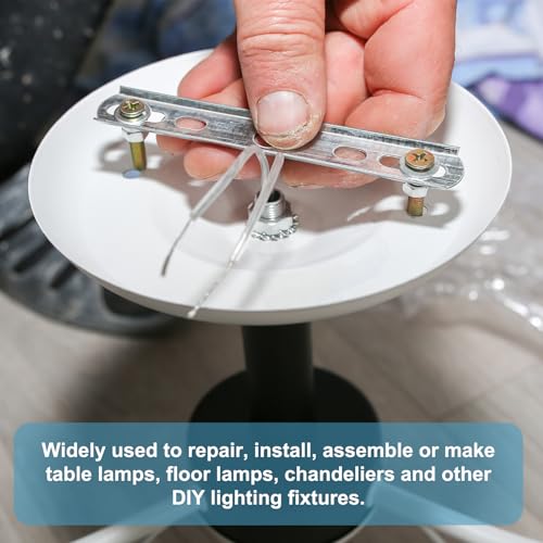 MECCANIXITY 35Pcs 1" Lamp Pipe Nipples Kit with Hex Nuts Washers, 1/4IP All Threaded 1/2" Outer Diameter Lamp Rod Hollow Tube Fasteners for Lamp Assembly Chandelier DIY Repair, Silver - size: 1"x1/4IP