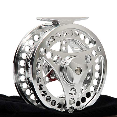 3/4 5/6 7/8 9/10WT Fly Fishing Reel with Line Combo 3 5 8 WT Fly Line Backing Leader CNC Machined Fly Reel - size: 7/8WT Fly Reel with Line Combo