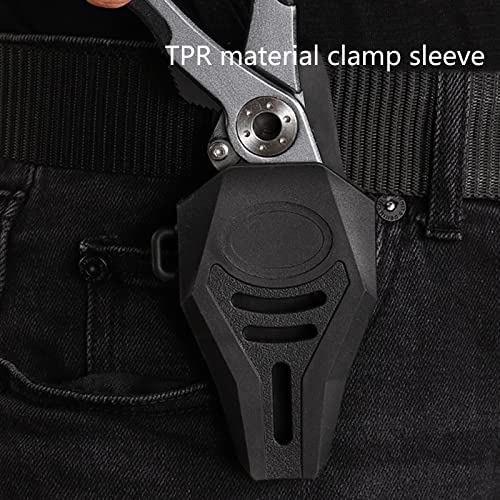 Fishing Plier Bag Sheath Storage 360 Rotation Fishing Line Cutter Cover Bag Rubber Fishing Tool Cutter Hook Remover Cutter Cover Protector Replacement