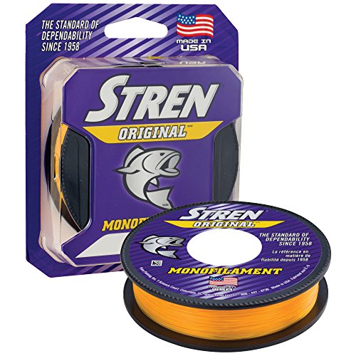 Stren Original Monofilament Fishing Line - color: Hi-Vis Gold, size: 330 Yd, Pound Test 8, style: 8lb | 3.6kg