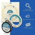 HI-SEAS 100% FLUOROCARBON Fishing LINE Leader - Clear Invisible Leader UNDETECTABLE to Fish, Fast Sinking 6LB-400LB - style: 0.008 in / 0.28 Mm, 6 Lb, 25 Yd