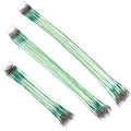 60PCS Fishing Wire Leader, Steel Fishing Leaders with Swivels and Snap, Nylon-Coated Fishing Leader for Connect Fishing Tackle Lures or Hooks, 7.5, 11.7, 12.9 Inch