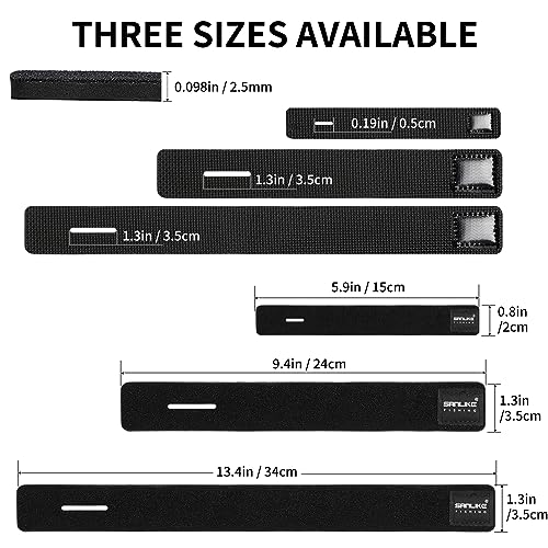 SANLIKE Fishing Belts Rod Straps Pole Ties Fishing Tackle Ties Cable Fishing Rod Holders(5pcs, 10pcs) - size: 5.9in*0.8in-5pcs