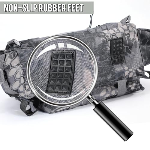 Sougayilang Fishing Tackle Bags - Fishing Tackle Storage Bags for Saltwater or Freshwater Fishing Gear - Padded Shoulder Strap - Tackle Box Bag Fishing Bag(Grey) - color: Grey without a 3600 Tackle Tray
