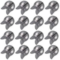 100PCS Split Shot Fishing Weights Round Removable Fishing Sinkers for Fly Bass Fishing Casting 4 Sizes - color: Grey, size: 1g 100pcs