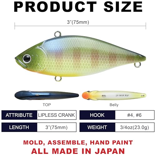 LUCKY CRAFT Lucky Craft Lv 500 ' - color: 269 BE Gill