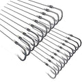 Joyiii Small Fishing Hooks with Mono Line,Super Strong Sharp Fishing Hook on Nylon Fishing Line Fishing Accessories for Baits - size: 4#(0.55lb-1.1lb)