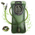 Hydration Bladder, 1.5-2-3L Water Bladder for Hiking Backpack, BPA-Free Leak Proof Water Reservoir Storage Bag, Water Pouch Hydration Pack for Camping Cycling Running - color: 1.5L Water Bladder - Military Green
