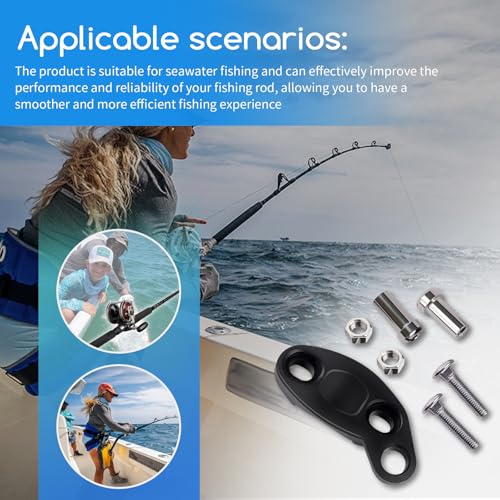 XTPTFABS 33-113 Fishing Reel Part-Clamp (with Hardware) Compatible with P-ENN 112H 113H 140 250 500 500S 505 Conventional Fishing Reel