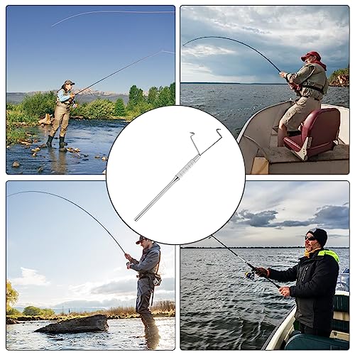 SUPERFINDINGS Stainless Steel and Brass Fishing Tying Tools Platinum Tying Kit 128x27x6mm Knot Whip Finisher with Bobbin Thread Holder Knot Tying Tool for Fishing Accessories