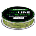 Braided Fishing Line, Abrasion Resistant Zero Stretch Braided Lines 4/8 Strands Super Strong Superline 6Lb -100Lb Test 109/328/547/1094/2187 Yards - color: Yellow/Black(4 Strand), size: 25 LB (328 Yards)