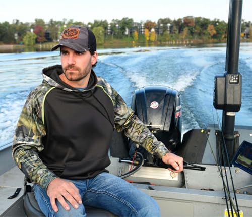 Fishing Gifts for Men - Snapback & Trucker Hats - American Flag Outdoor Fishing Hat - color: 04.camo-1(bassflag)
