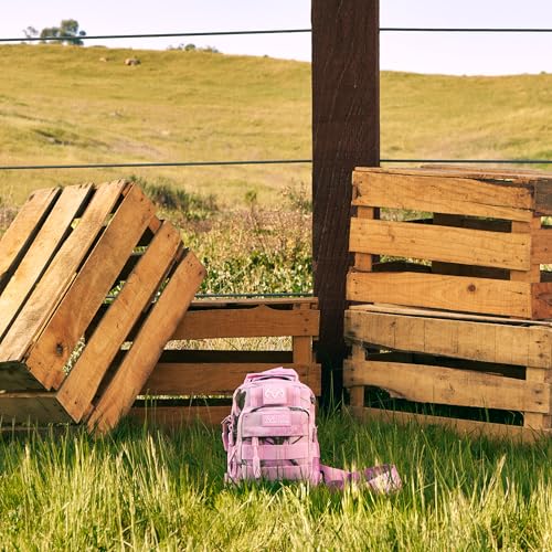 WOLFpak 4L Mini Tactical Sling Bag (Realtree APX Flushing Pink) Compact Crossbody Backpack for Gym, Travel & EDC | Tactical Shoulder Bag with Multiple Pockets Lightweight, Durable Sling Pack - color: Realtree Apx Flushing Pink