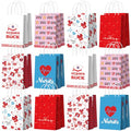 Kosiz 24 Pcs Nurse Week Gift Bags Paper Thank You Party Favors Bags Doctor Graduation Goodie Bag Nursing Appreciation Candy Treat Bag with Handles for Nurse Day Medical Party Decoration Supplies - style: Nurse