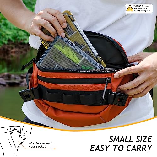 QualyQualy Fishing Tackle Box, Small Tackle Box Organizer with Removeable Diveders, 2 in 1 Mini Fishing Hook Organizer, Plastic Storage Fly Box - color: Yellow, size: A 2pcs