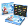 41 Pcs Fishing Lures Kit for Bass Trout & Pike | All-in-One Fishing Gear Gift Set | Premium Fishing Tackle Box for Beginners, Dad, Men (Freshwater & Saltwater) - style: Young Style