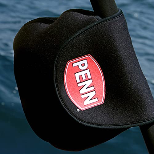 Penn Neoprene Fishing Reel Covers - color: Black, size: Large