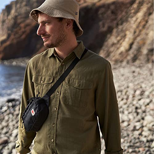 Fjällräven High Coast Hip Pack – Lightweight Waist Pack, Crossbody Sling Bag for Travel, Hiking & Everyday Use, Black - color: Black, size: One Size, style: High Coast Hip Pack