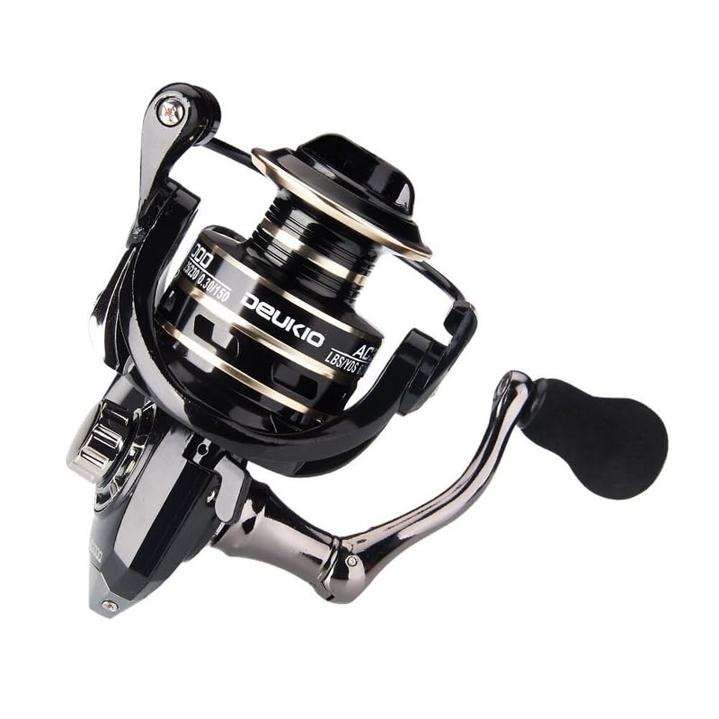 Fishing Reels - Metal Spinning Reel with U Shaped Wire Reel Seat, Saltwater Spinning Reel, Metal Body Baitcaster Reel, Baitcasting Reel, Spinning Reels for Freshwater Fishing - size: AC 4000