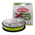 Berkley x5 Braid Fishing Line - color: Flame Green, size: 2188yd, style: 15lb