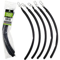 Slip Stick Dragging Weights, No-Snag Sinkers for Dragging, Trolling, Drift, Bottom Bouncing. Curved Flexible Trolling Lead - size: 3oz, 5-Pack