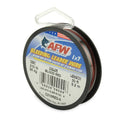 American Fishing Wire Bleeding Leader Blood Red Nylon Coated 1x7 Stainless Steel Leader Wire - size: 30 Feet, 210 Pound Test