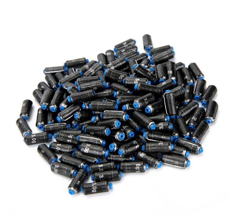 Pack of 50 Fishing Sinkers Weights Soft Plastic Core Scale Lead Freshwater Saltwater - size: 3/16oz 5g 50pcs