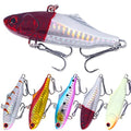 Lipless Crankbait, Rattle Trap Fishing Lures for Freshwater Saltwater, Lipless Crankbaits for Bass Fishing Lure Set for Bass Trout Walleye Redfish Pike, 5pcs with Box - color: C:2.95in/0.8oz/5pcs