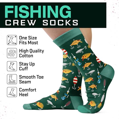 Fishing Gifts, Hunting Gifts for Men - Deer & Duck Hunting Accessories, Fly Fishing Accessories - Father Day Gift - color: Fishing03