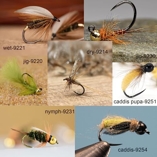 Eupheng 100pcs Plus Best Barbless Competition Fly Fishing Hook Collection, Dry Nymph Strimp&Pupa, Pupa jig Fly Hooks High Carbon Competition Hook - color: Jig Fly Hook Circle Point EP-9230, size: 12#
