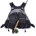 Kylebooker Fly Fishing Vest Pack Adjustable for Men and Women - color: Black