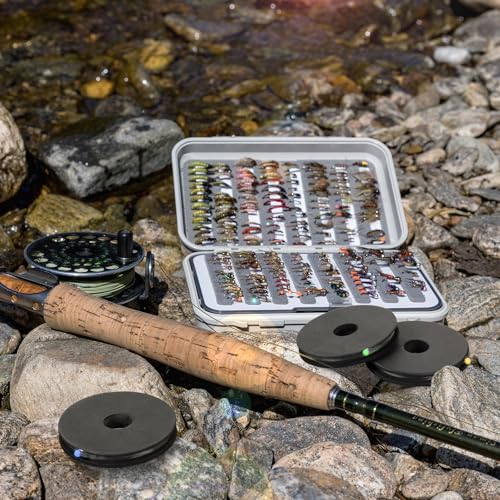 SF Pre-Tied Loop Fly Fishing Tapered Leader Nylon Clear Trout Freshwater Saltwater Bonefish Permit Bass Salmon Steelhead 7.5FT 9FT 10FT 12FT 15FT 0X 1X 2X 3X 4X 5X 6X 7X