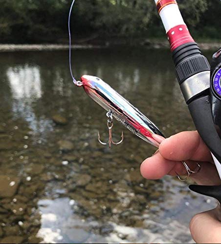 Heddon Zara Spook Topwater Fishing Lure - Legendary Walk-The-Dog Lure - color: Fluorescent Green Crawdad, style: Zara Puppy (1/4 Oz)