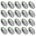 Egg Sinkers Bullet Fishing Weights Oval Shaped with Plastic Core Slip Sinkers for Catfish Fishing Casting Saltwater and Freshwater 1/5oz to 2oz - style: 3/8oz-10g-20pcs