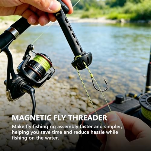 KEHOO 2PCS Fly Fishing Magnetic Fly Threader441