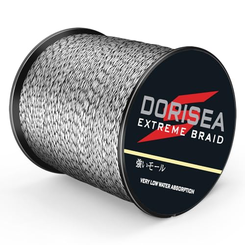 Extreme Braid 100% Pe Braided Fishing Line 109Yards-2187Yards 6-550Lb Test Fishing Wire Fishing String Incredible Superline Zero Stretch - color: Spot(Black&White), size: 100m/109Yards 300lb/1.0mm(8Strands)